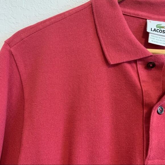 Lacoste Magenta Classic Fit Piqué Polo Shirt - Picture 2 of 5